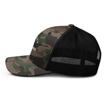 Load image into Gallery viewer, Camouflage DC trucker hat