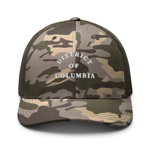 Camouflage DC trucker hat
