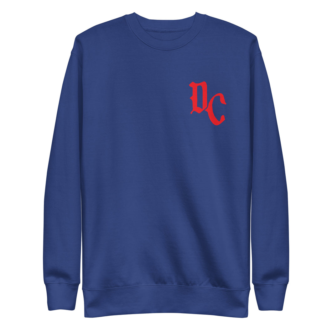 DC Classic Blue - Unisex Premium Sweatshirt