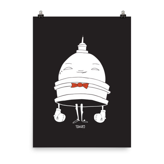 Cappy Print (18" x 24") by Kelly Towles